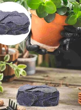 门口藏钥匙神器仿真石头钥匙隐藏摆件悬挂假山室内外造景装饰雕塑