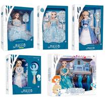 Lelotte Doll Gift Box Sets Children Makeup Table Amusement Park Ocean Doll Girl Birthday Gift Toy
