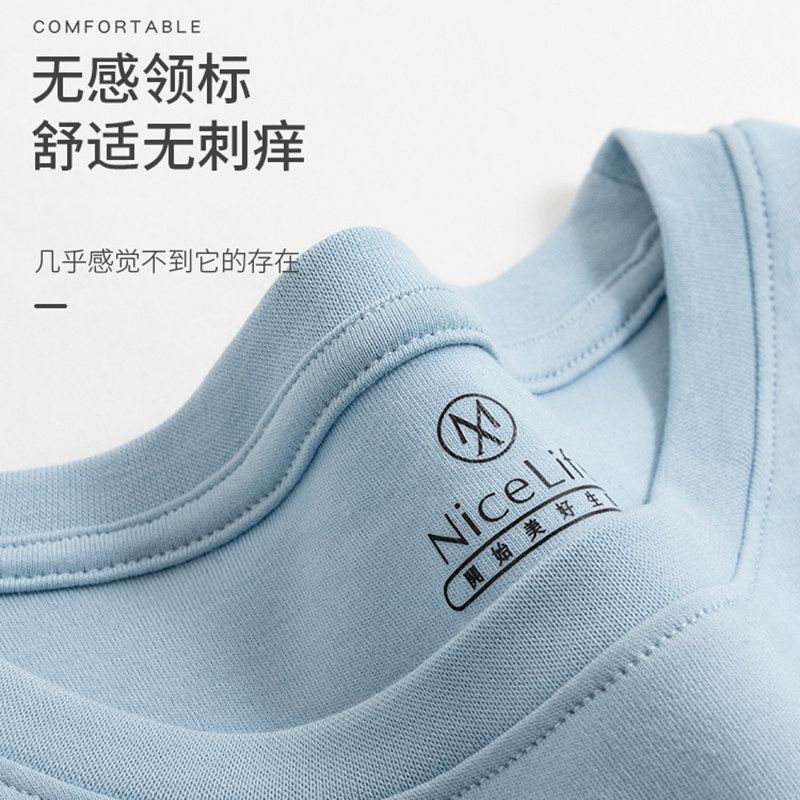 100%全棉毛衫套装男士纯棉衬衣秋衣 布果保暖套装