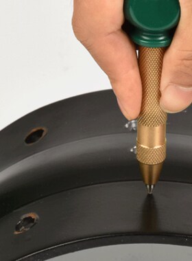 5 Inch Automatic Center Pin Punch Spring Loaded Marking Star