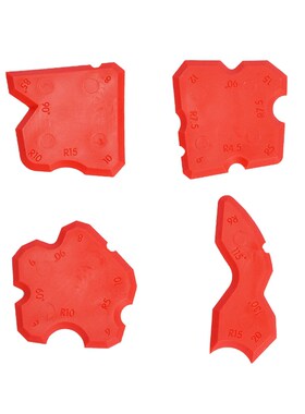 4pcs Grouting Sealant Silicone Profiling Applicator Caulk To