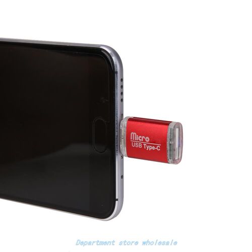 Card Reader Mini Type C USB 3.1 for Micro SD TF External Mem - 图0
