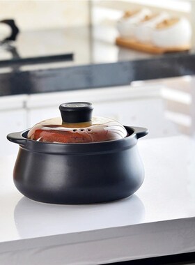 NEW Ceramic Casserole Soup Pot Household Gas Kitchen Cooking