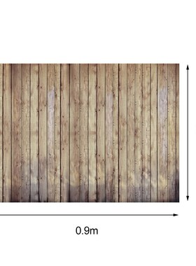 Retro Wooden Board Plank Solid Wall Self Portrait Photograph