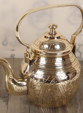 handmade Pure copper Teapot water kettle 750 ml 950 ml 1300