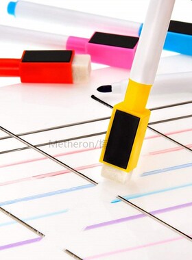 8 Pcs Water Colour Whiteboard Marker Pens White Board Dry Er