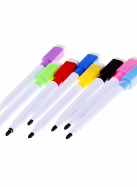 10Pcs Erasable Magnetic White Board Marker Pen Marker Liquid