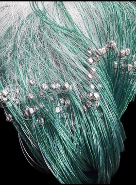 gill net Depth 3m*L100m 3layer 6cm mesh sink net fish trap s