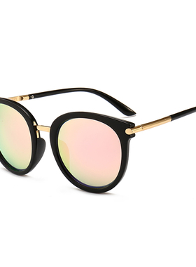 墨镜2026新款防紫外线圆脸网红太阳镜街拍眼睛网红明星款