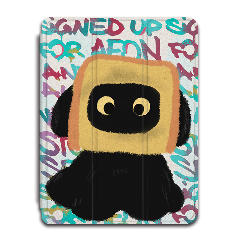 适用小米7Pro涂鸦小狗11.2保护壳5红米Redmi英文PadSE/4Plus/6Max新款14寸5pro11寸6sPro12.4防摔平板套卡通 - 图0