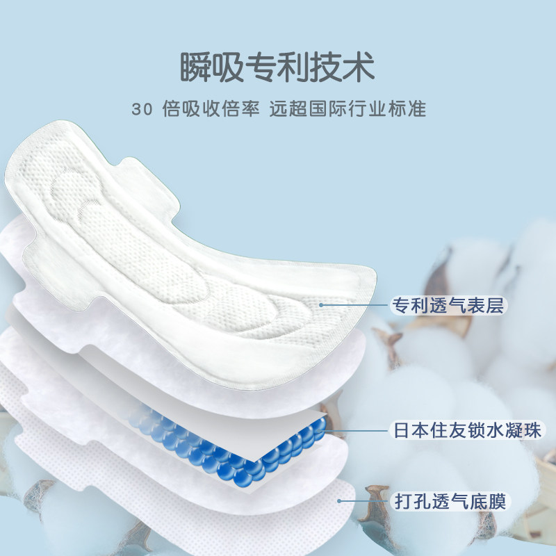 生理密码少女姨妈巾日用女卫生巾 生理密码卫生巾