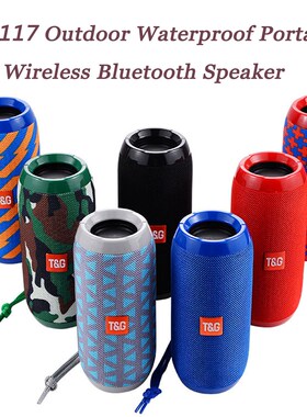 TG117 Bluetooth Speaker Waterproof Portable Wireless Column