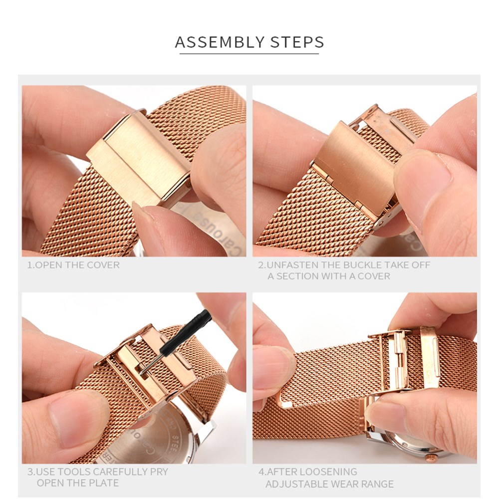 Universal steel belt 22mm for smart watch S08/L5/L7/L8/L9 s-图1