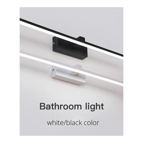 led mirror lights Wall lamps bathroom Waterproof white black - 图3
