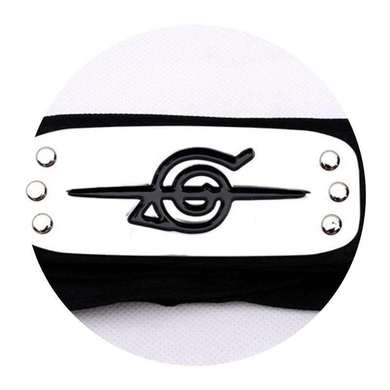 NARUTO Akatsuki Uchiha Itachi Cosplay Props Ninja Headband - 图3