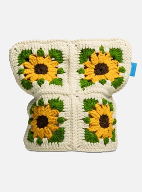 贾斯汀比伯同款Arkyve Sunflower V2 Crochet Cat Hat 针织帽HBX