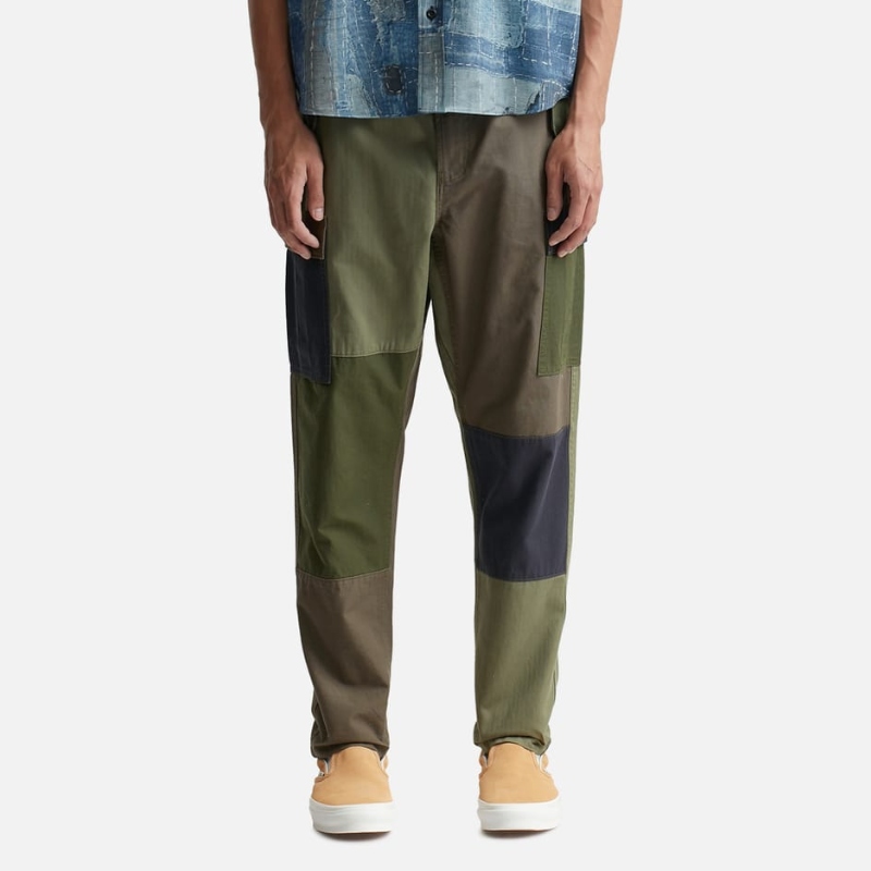 FDMTL Boro Patchwork Cargo Pants Rinse 长裤男HBX - 图1