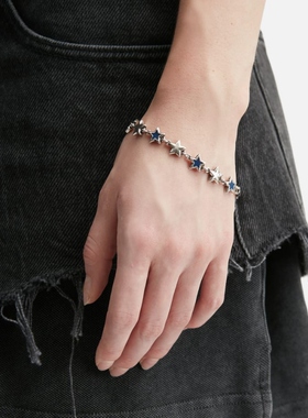 TwoJeys Blue Enameled Stars Bracelet 手环HBX