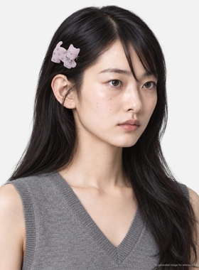 YVMIN Kitten Hair Clip 发饰女HBX