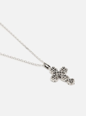 MIDNIGHTFACTORY Maltese-cross Quadruplets Cross 项链HBX