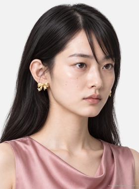 SHUSHU/TONG × YVMIN Gift Bowknot Earring 耳饰女HBX