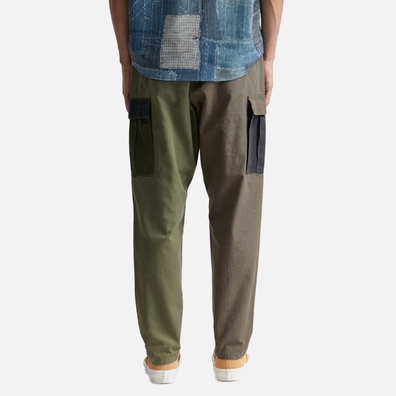 FDMTL Boro Patchwork Cargo Pants Rinse 长裤男HBX - 图2