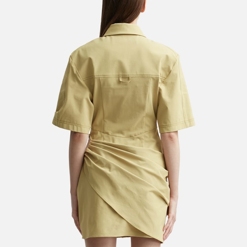 Jacquemus La robe Camisa连身裙女HBX-图1