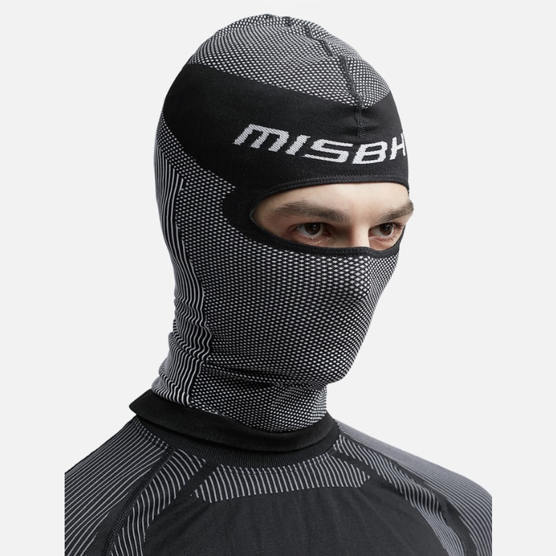 Misbhv SEAMLESS BALACLAVA BLACK BROWNS SKI 帽子 HBX - 图3