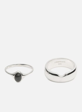 COLDFRAME Volcanic Grey Rings 戒指 HBX