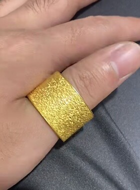 法国capinkofin复古高级感大气色扳指戒个性气质时尚小众潮流