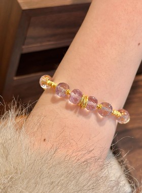 法国capinkofin「九离紫火」九离紫火串珠手链色紫气东来紫水晶