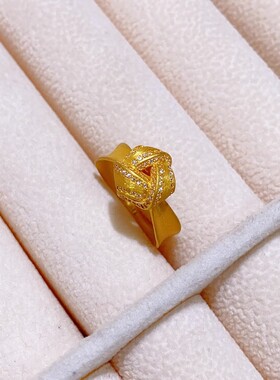 法国CapinKofin复古精致莫桑钻绣球戒指时尚设计感百搭气质戒指