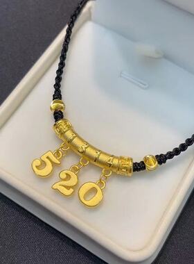 法国capinkofin新款轻奢小众设计复古弯管编绳法式项链高颜值