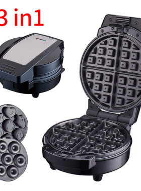 3in1WaffleCakDonut