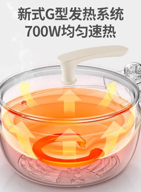 德国316不锈钢无涂层一体电煮锅