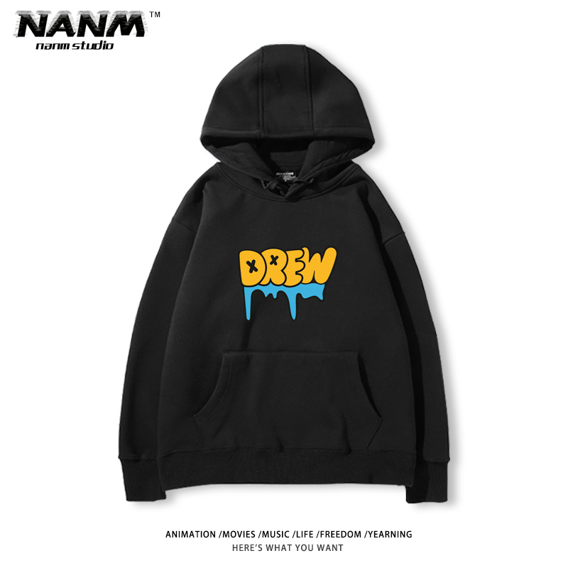 Justin Bieber贾斯汀比伯周边连帽卫衣男女秋冬嘻哈潮流高街衣服