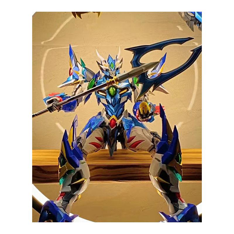 Gundam MG assembled model deformation motor core Aobing Lubu Cao Ren assault free mecha toy figure blind box