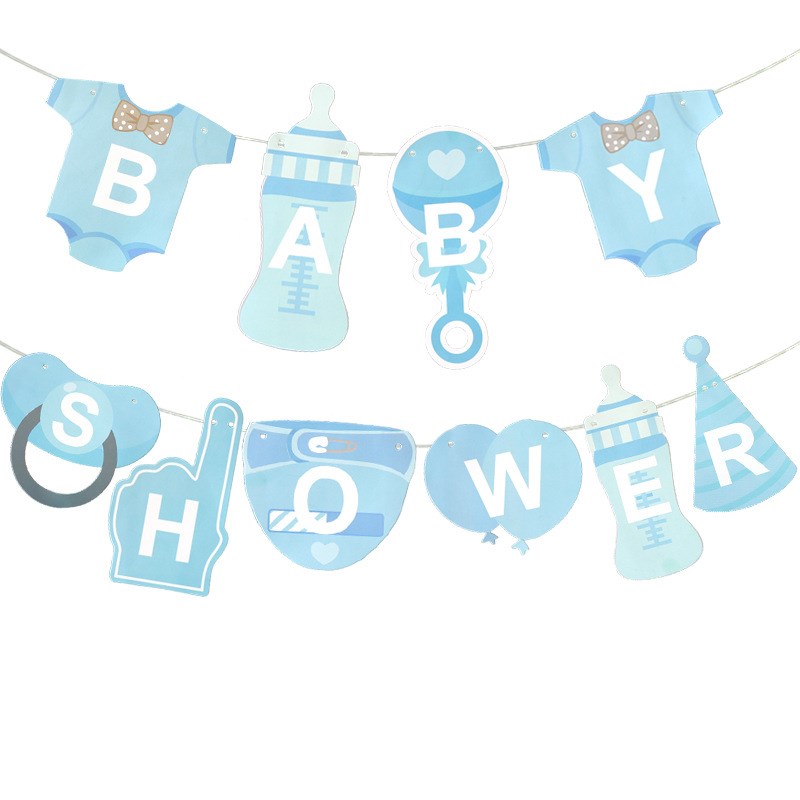 Baby Shower Party Supplies Newborn Baptism Birthday Party-图1