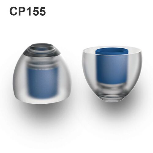 SpinFit CP155 Patented Silicone Eartips for Replacement 5.5 - 图0