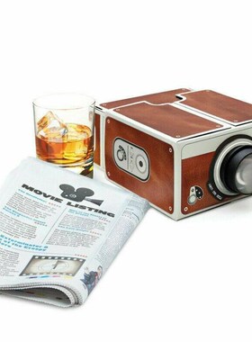 DIY 3D Overhead Projector Cardboard Mini Smartphone Adjustab