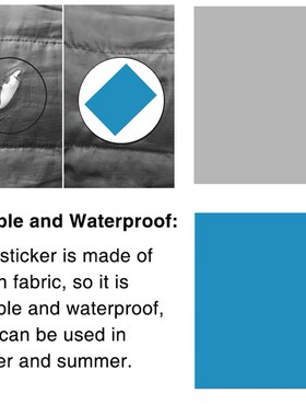 Waterproof Nylon ers Self Adhesive Cloth Patches d Down Outd