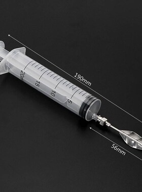 10 pcs Pudding Nozzle +1 Syringe Tool 3D Jelly Flower Cake J