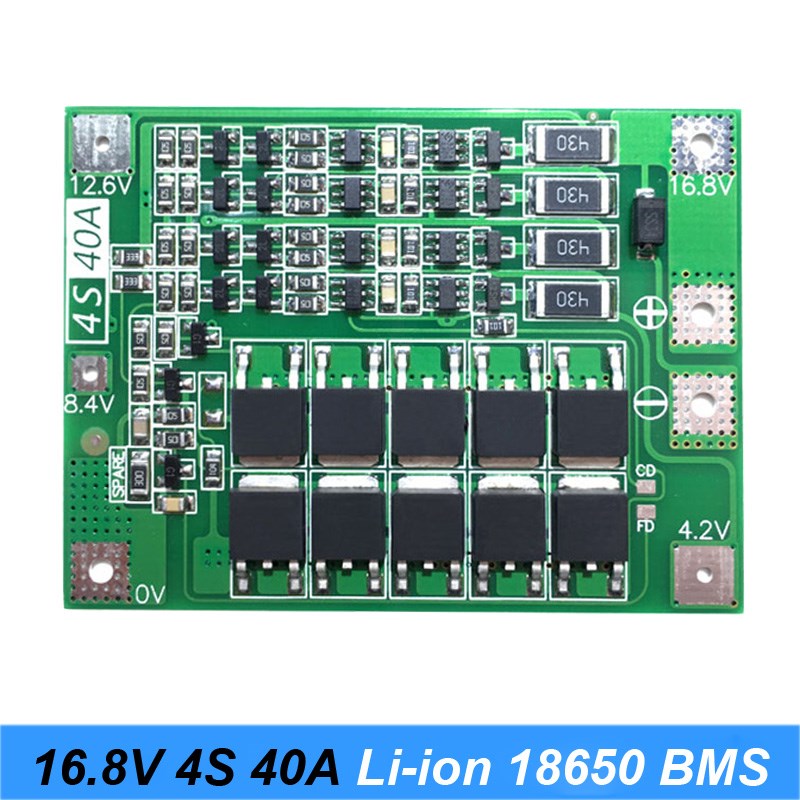 2S 3S 4S 5S 6S 10S 13S BMS Li-ion Battery 18650 Charger PCB - 图2