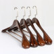Wide shoulder hanger solid wood markless coat special