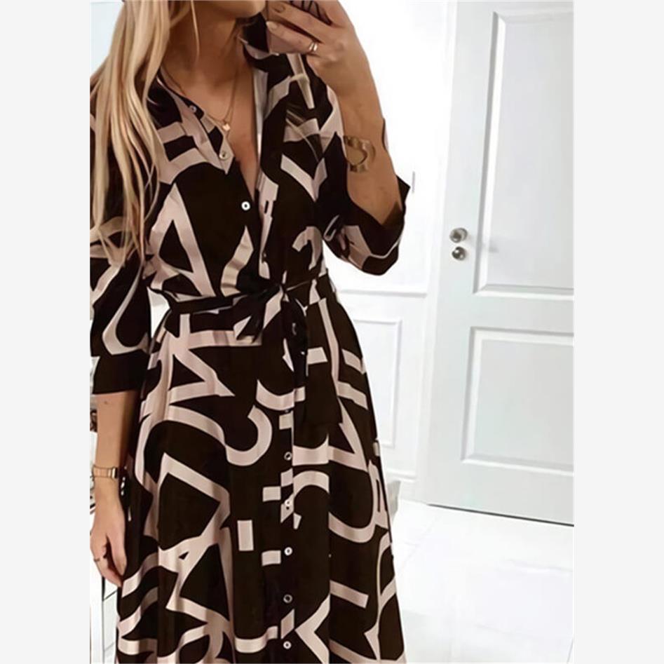 autumn women clothes ladies plus size maxi long dresses 2023 - 图2