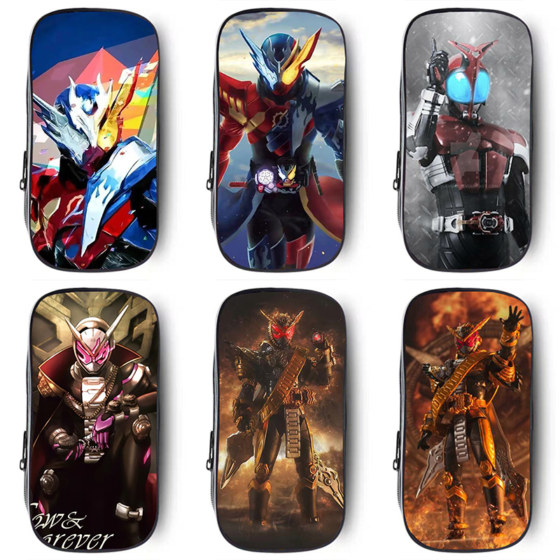 假面骑士学生笔袋平成万代Build周边01零一decade文具袋盒大容量 - 图1