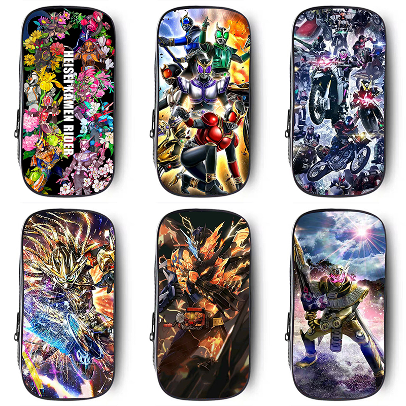 假面骑士学生笔袋平成万代Build周边01零一decade文具袋盒大容量 - 图0