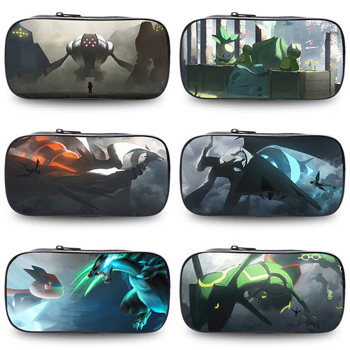 神奇宝贝笔袋宠物小精灵宝可梦铅笔盒皮卡丘文具盒口袋妖怪裂空座 - 图1