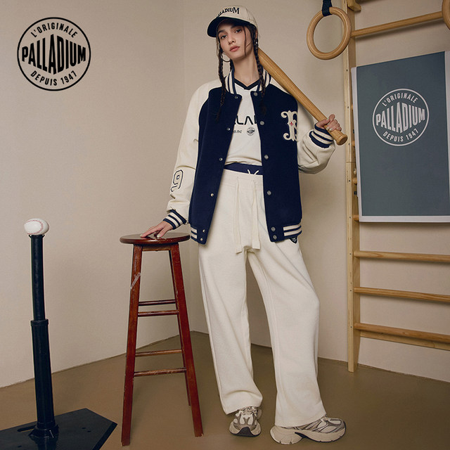 PALLADIUM Paladin star ແບບດຽວກັນຂອງເສື້ອ baseball ວ່າງເສື້ອ baseball embroidered ເສື້ອຝ້າຍສັ້ນສໍາລັບຜູ້ຊາຍແລະແມ່ຍິງ