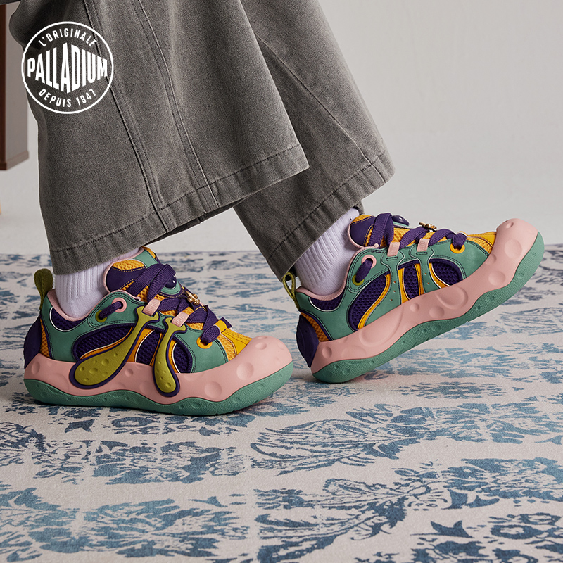 PALLADIUM帕拉丁休闲鞋蘑菇鞋男女款大头板鞋79413 - 图1